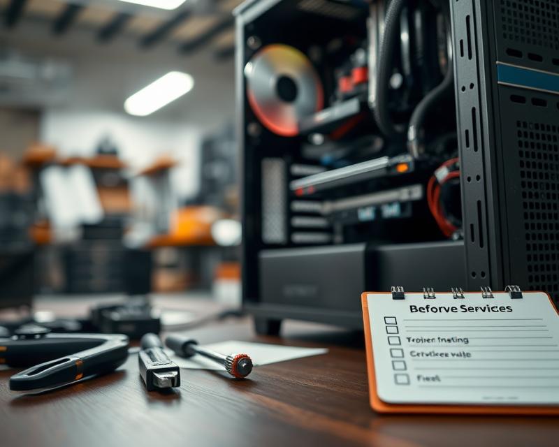 Jak przygotować komputer do serwisu krok po kroku